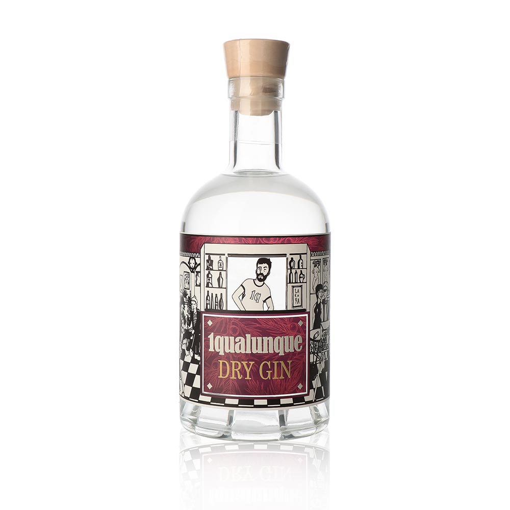 Bottiglia 1 qualunque Dry Gin 70 cl